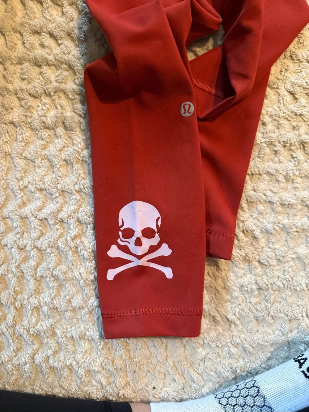 Red Active Leggings